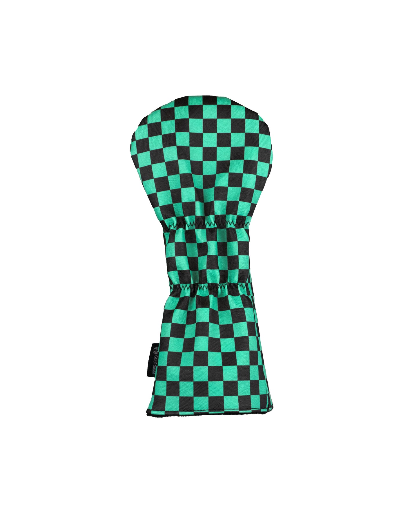 ANIME INSPIRED CHECKERED PATTERN GOLF DRIVER HEAD COVER