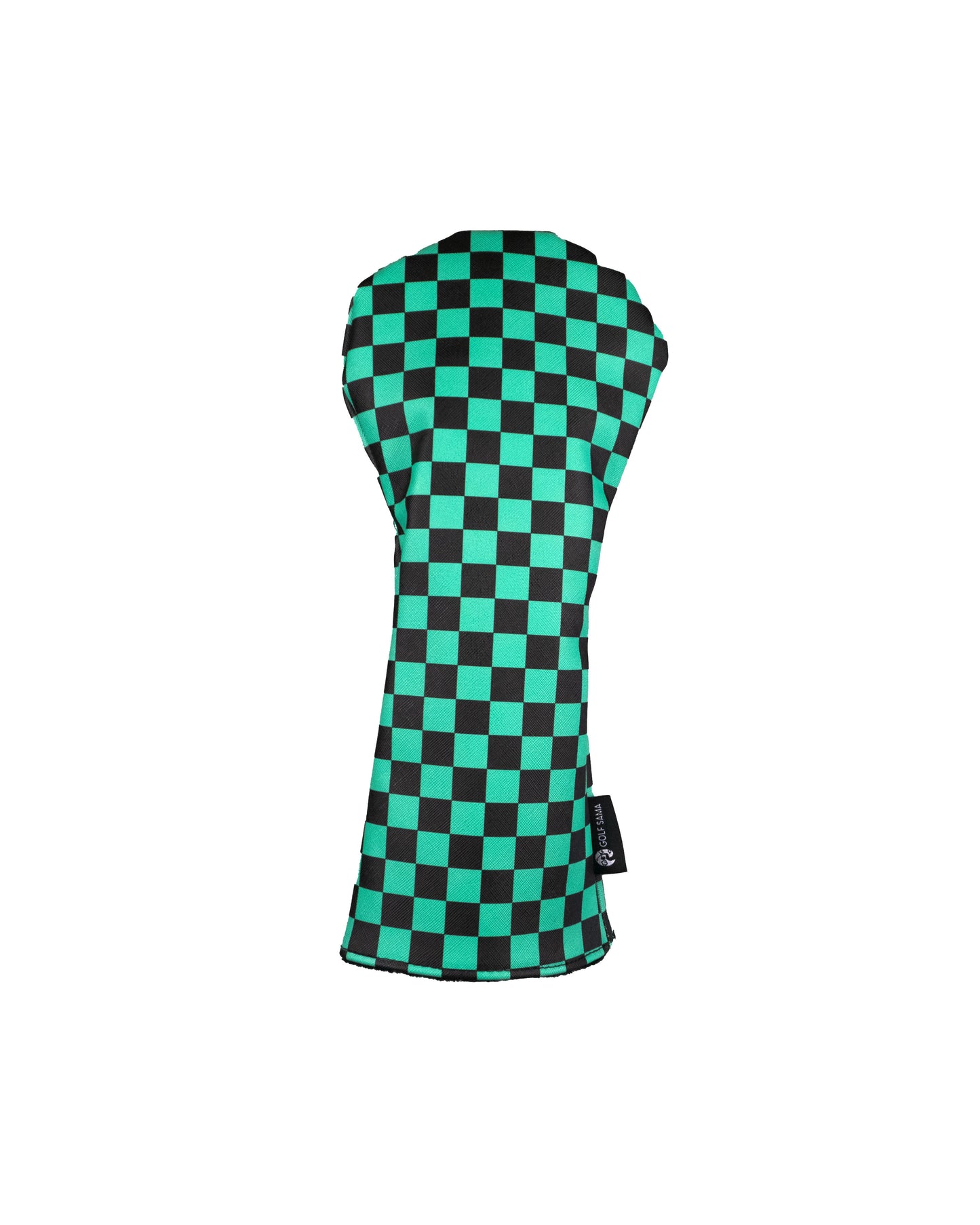 ANIME INSPIRED CHECKERED PATTERN GOLF DRIVER HEAD COVER